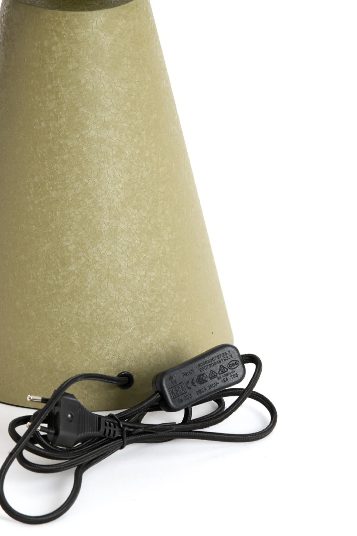 Light & Living Tafellamp Surrina Mat Olijfgroen S