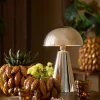 Light & Living Tafellamp Surrina Glans Nikkel S