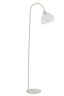 Light & Living Vloerlamp Bisho Crème
