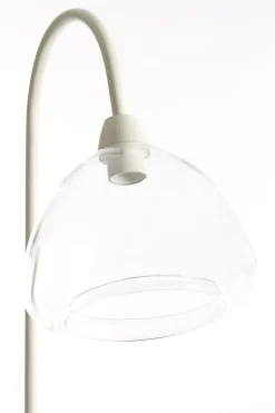 Light & Living Vloerlamp Bisho Crème