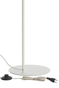 Light & Living Vloerlamp Bisho Crème
