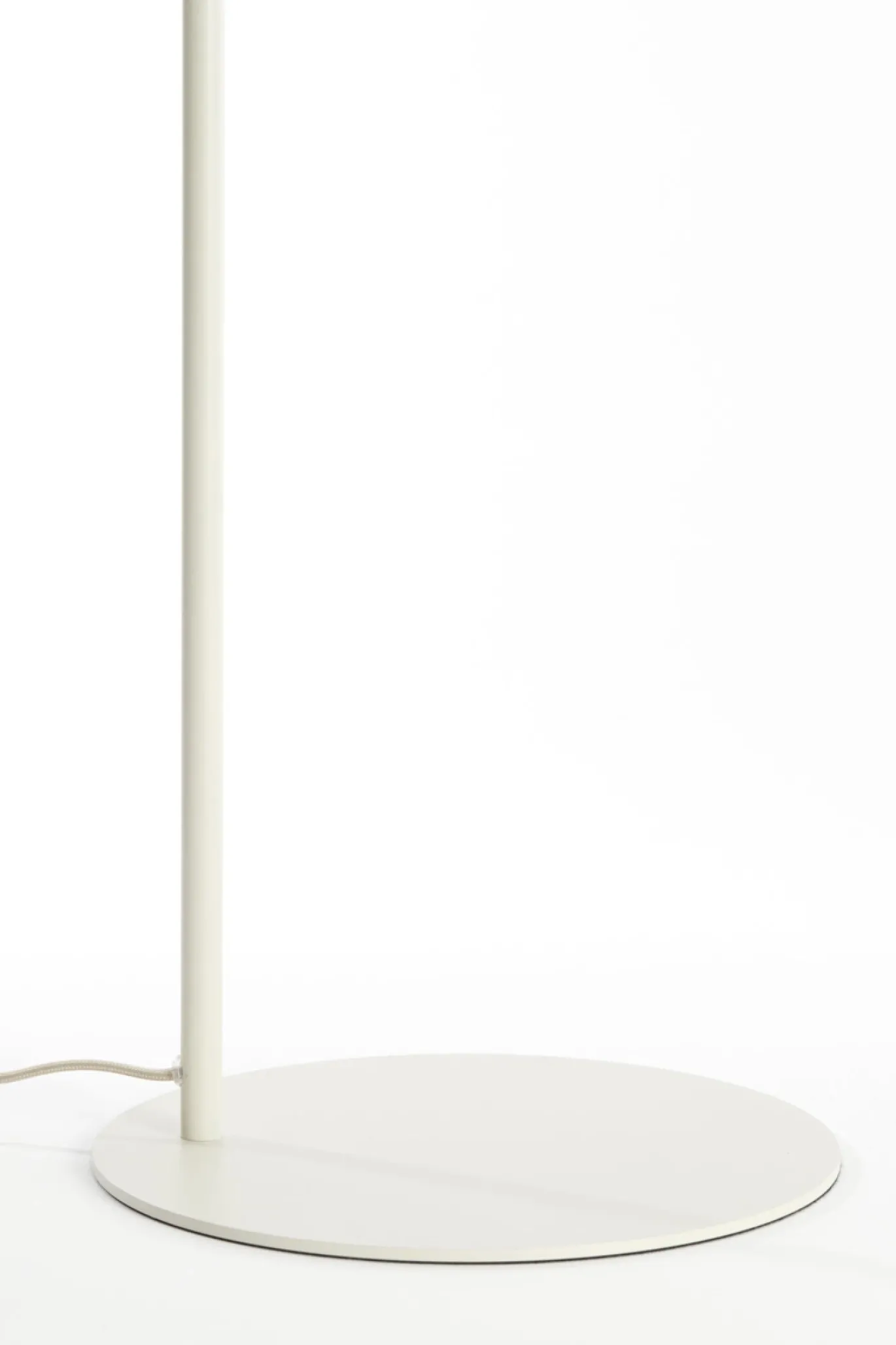 Light & Living Vloerlamp Bisho Crème