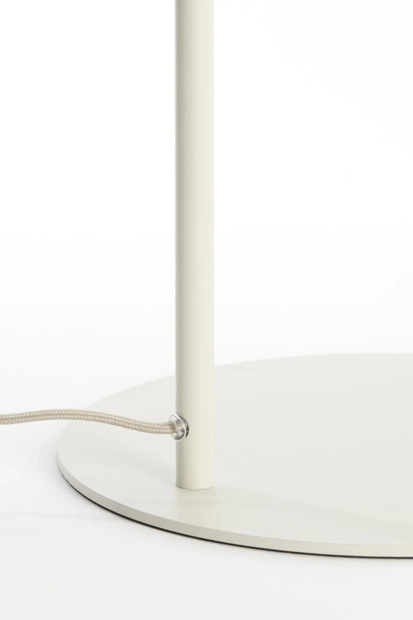 Light & Living Vloerlamp Bisho Crème
