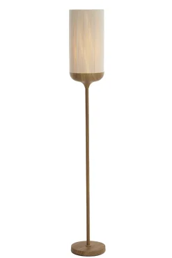 Light & Living Vloerlamp Dania Naturel/Crème