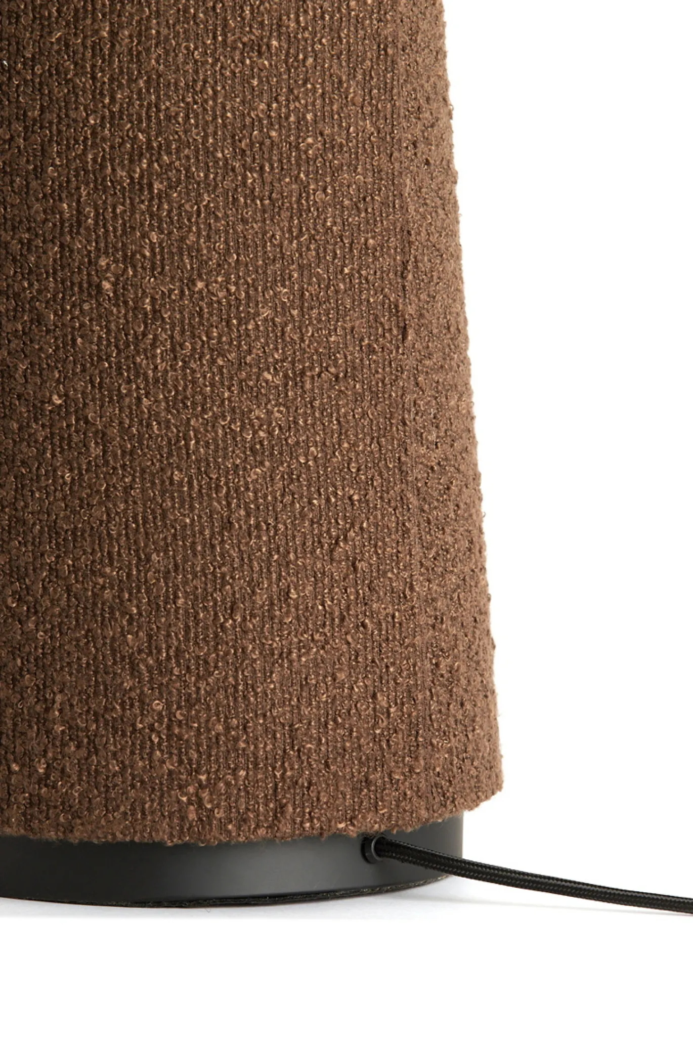 Light & Living Vloerlamp Devia Bouclé Bruin