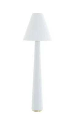 Light & Living Vloerlamp Devia Bouclé Crème