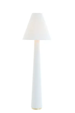 Light & Living Vloerlamp Devia Bouclé Crème