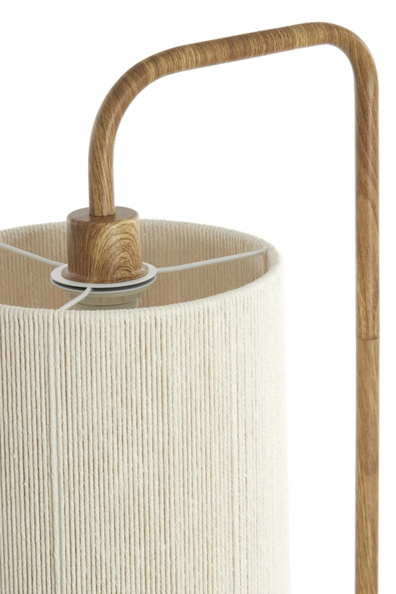 Light & Living Vloerlamp Donio Naturel/Crème
