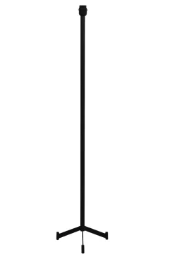Light & Living Vloerlamp Driepoot Dennis Mat Zwart 131cm