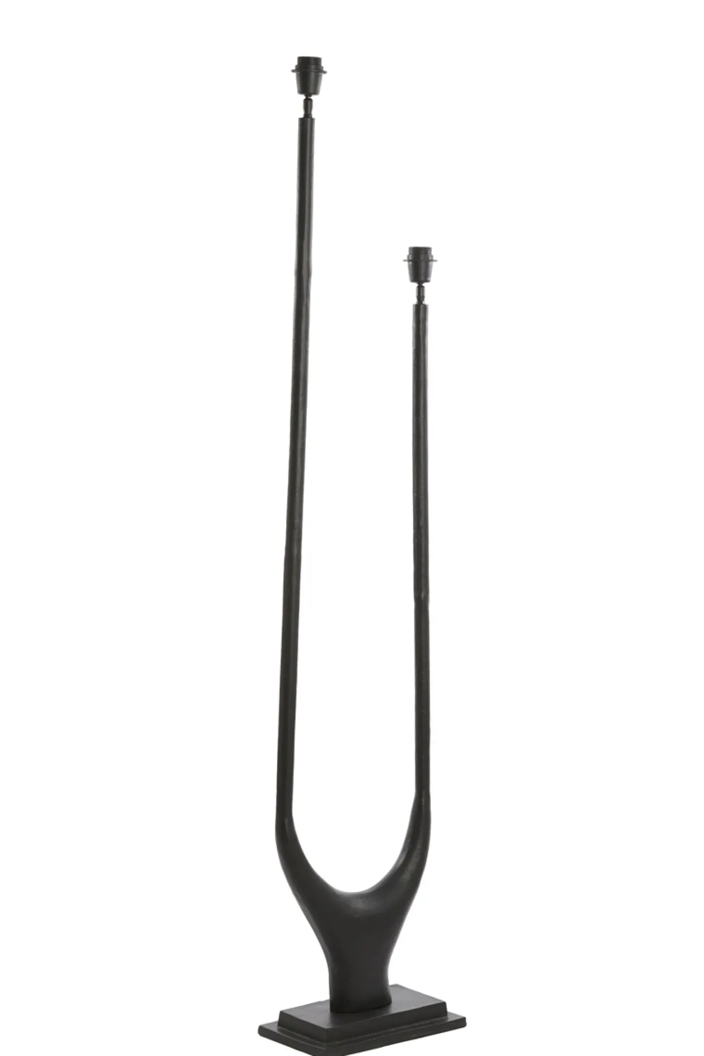 Light & Living Vloerlamp Gavi 2-Lichts Mat Zwart