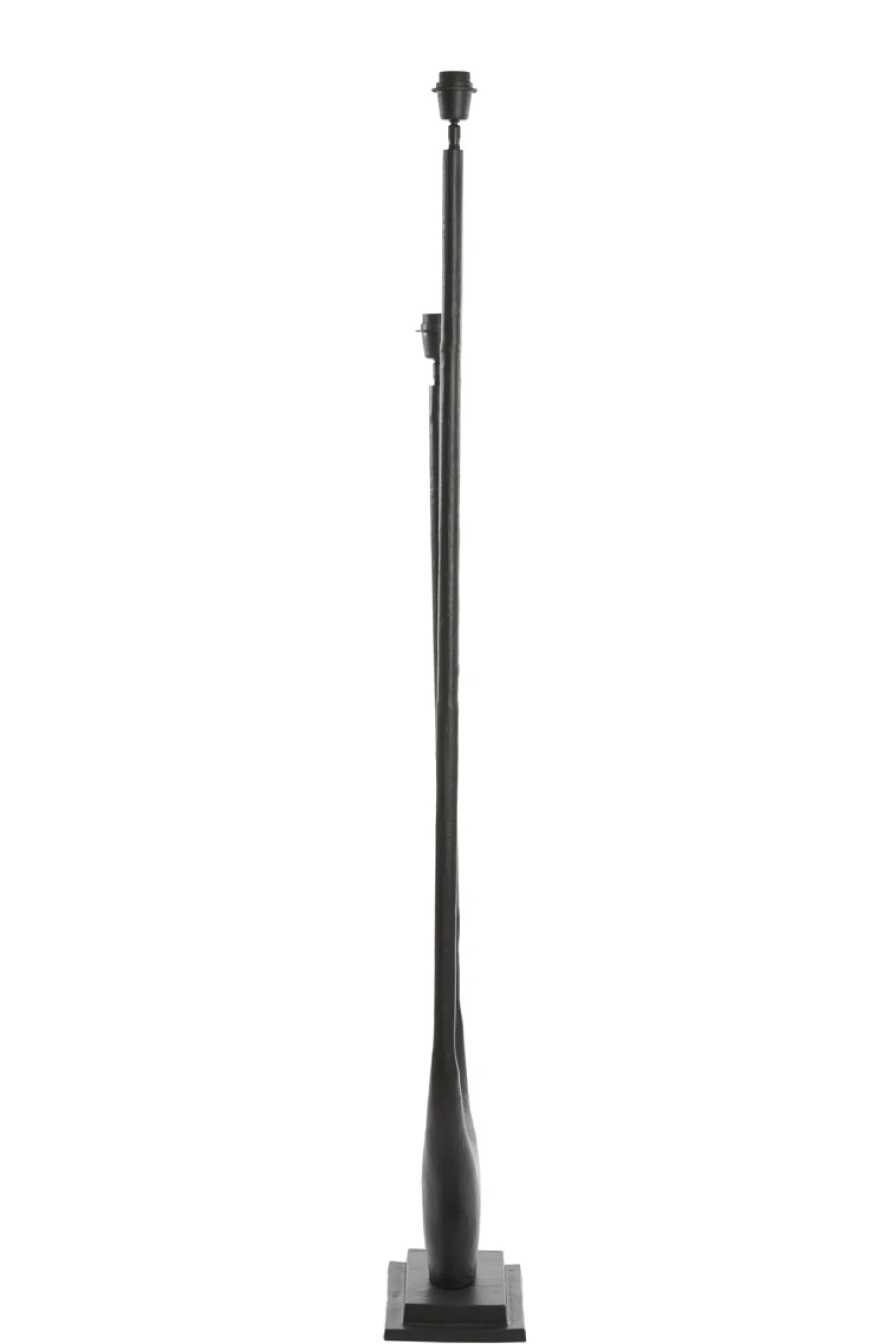 Light & Living Vloerlamp Gavi 2-Lichts Mat Zwart