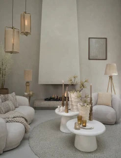 Light & Living Vloerlamp Ilias Driepoot Mangohout Mat Naturel 122cm