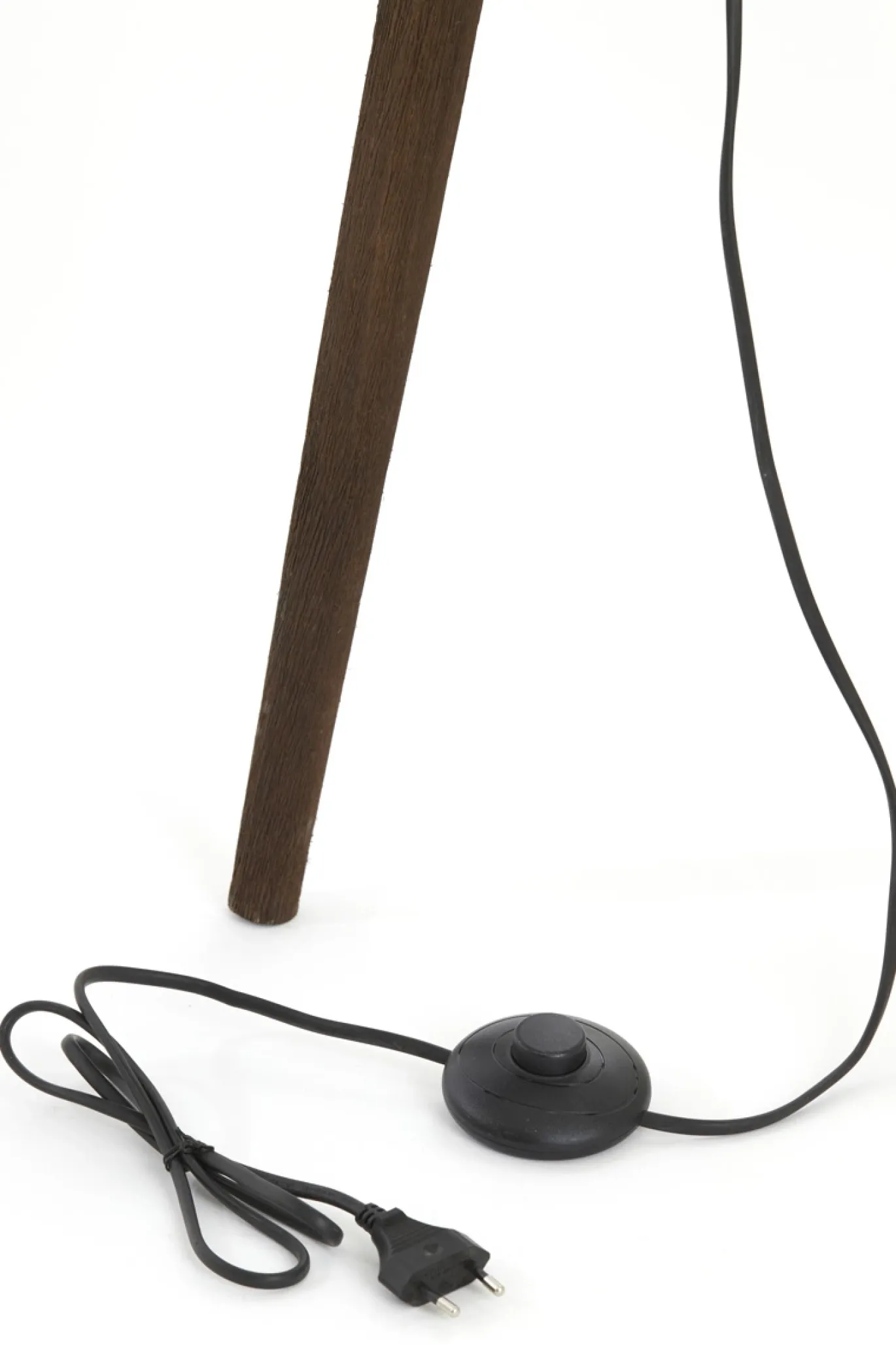 Light & Living Vloerlamp Ilias Driepoot Donkerbruin