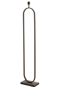 Light & Living Vloerlamp Jamiri Bruin 142cm
