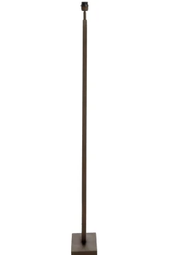 Light & Living Vloerlamp Jamiri Bruin 142cm
