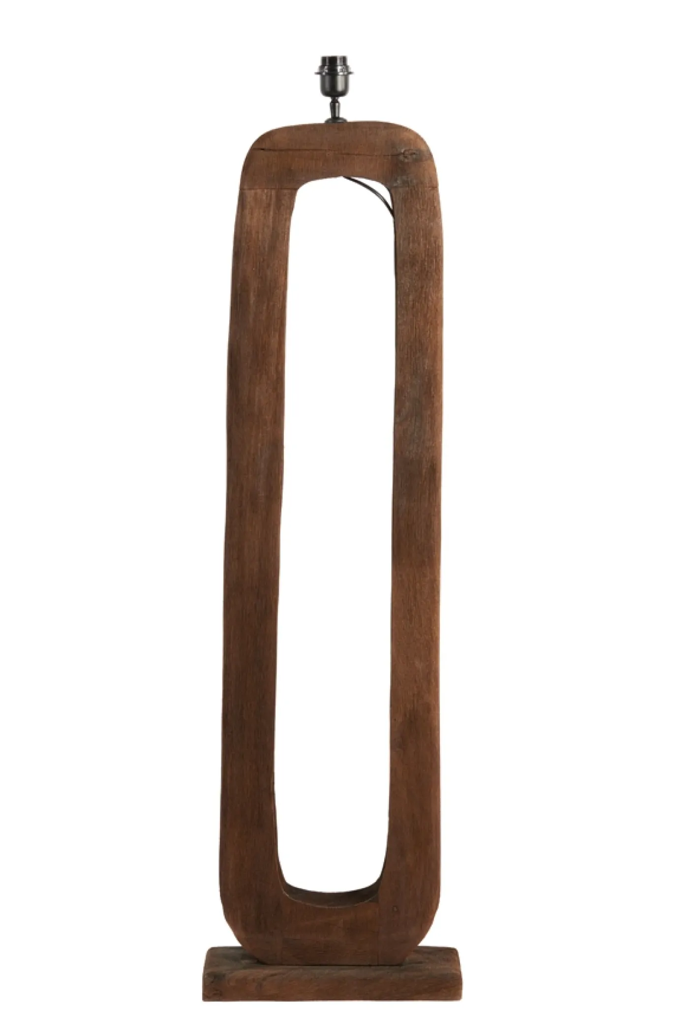 Light & Living Vloerlamp Kelafo Mangohout Chocolade Bruin 125cm