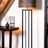 Light & Living Vloerlamp Mace Mat Zwart 140cm