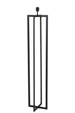 Light & Living Vloerlamp Mace Mat Zwart 140cm