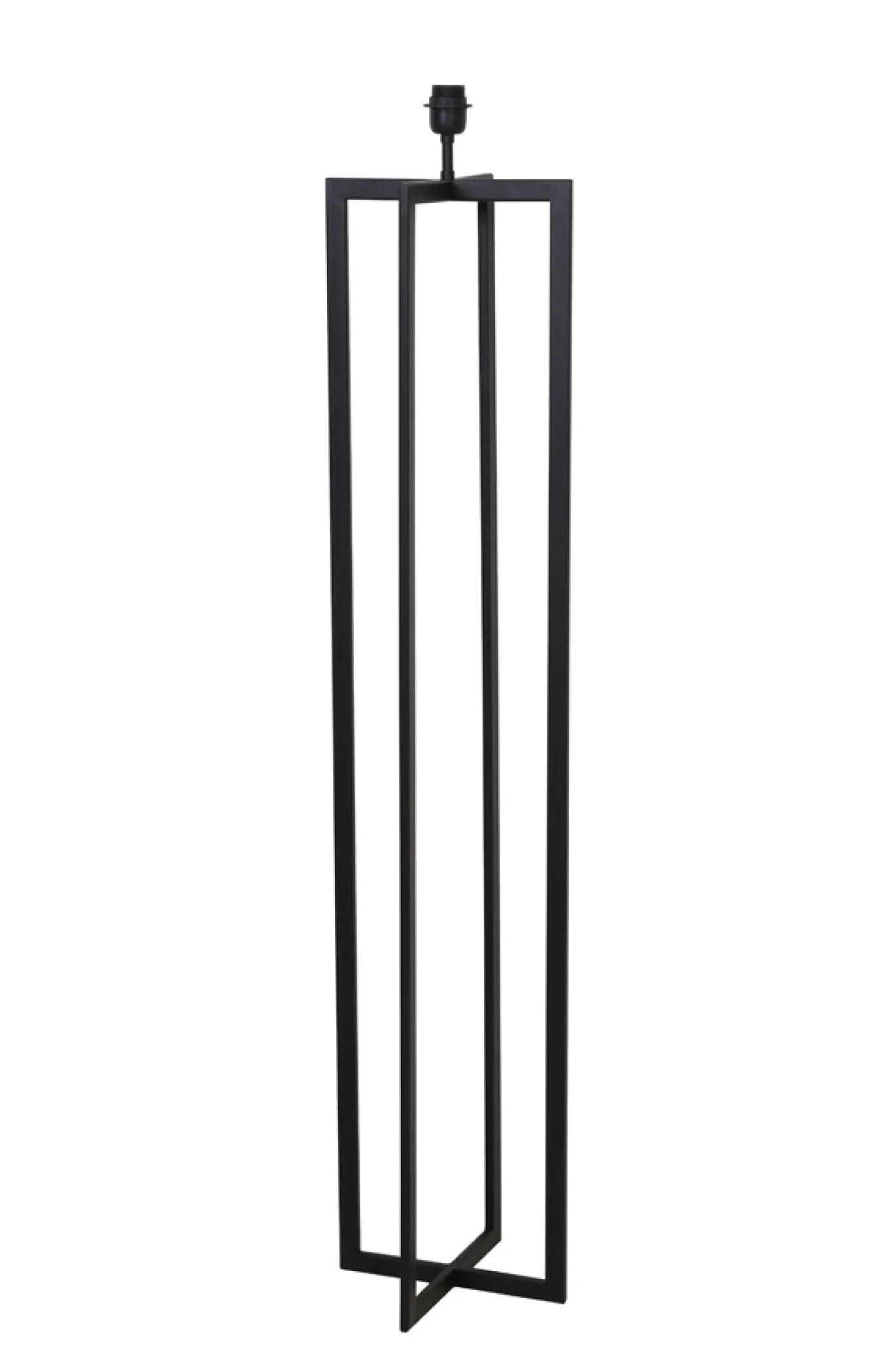 Light & Living Vloerlamp Mace Mat Zwart 140cm