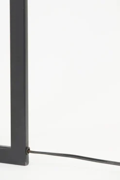 Light & Living Vloerlamp Mace Mat Zwart 140cm