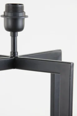 Light & Living Vloerlamp Mace Mat Zwart 140cm