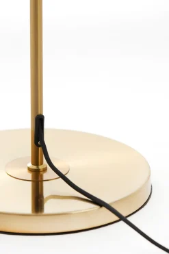 Light & Living Vloerlamp Medina Glas Smoke/Goud 160cm