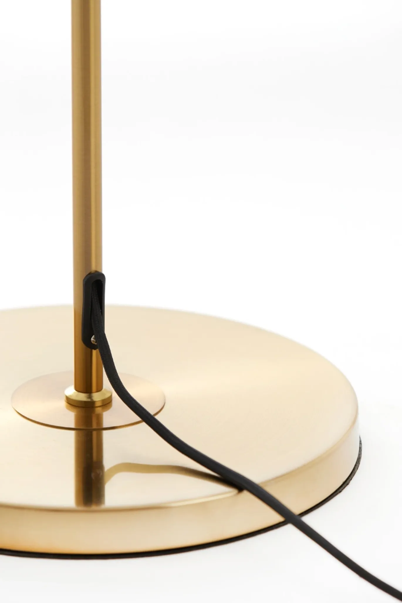 Light & Living Vloerlamp Medina Glas Smoke/Goud 160cm