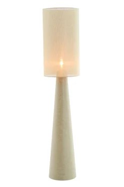 Light & Living Vloerlamp Micky Linnen Olijfgroen 180cm