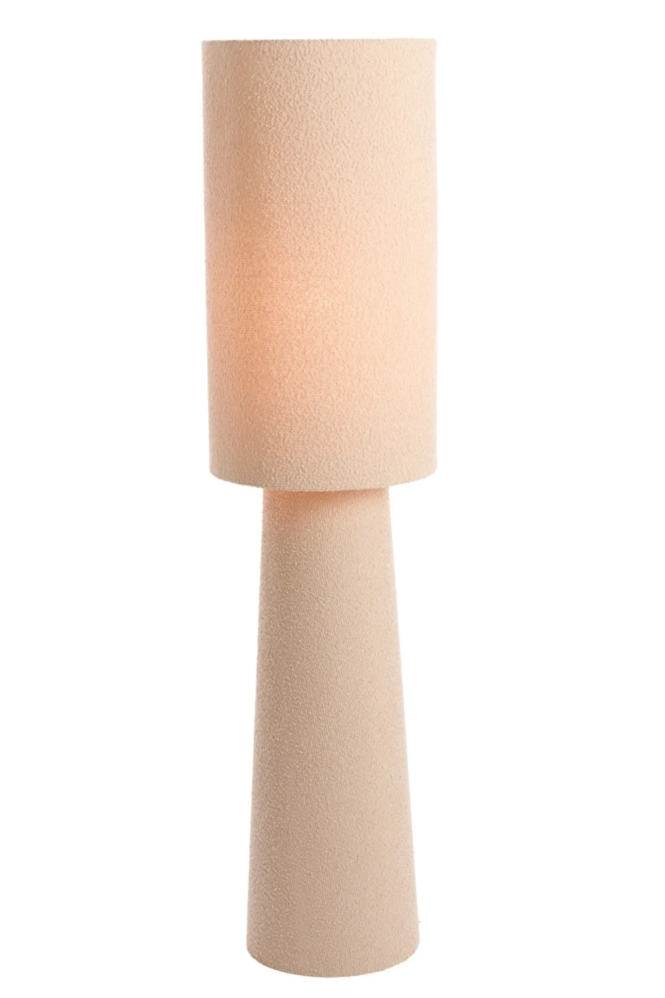 Light & Living Vloerlamp Mikkel Bouclé Zand 165cm
