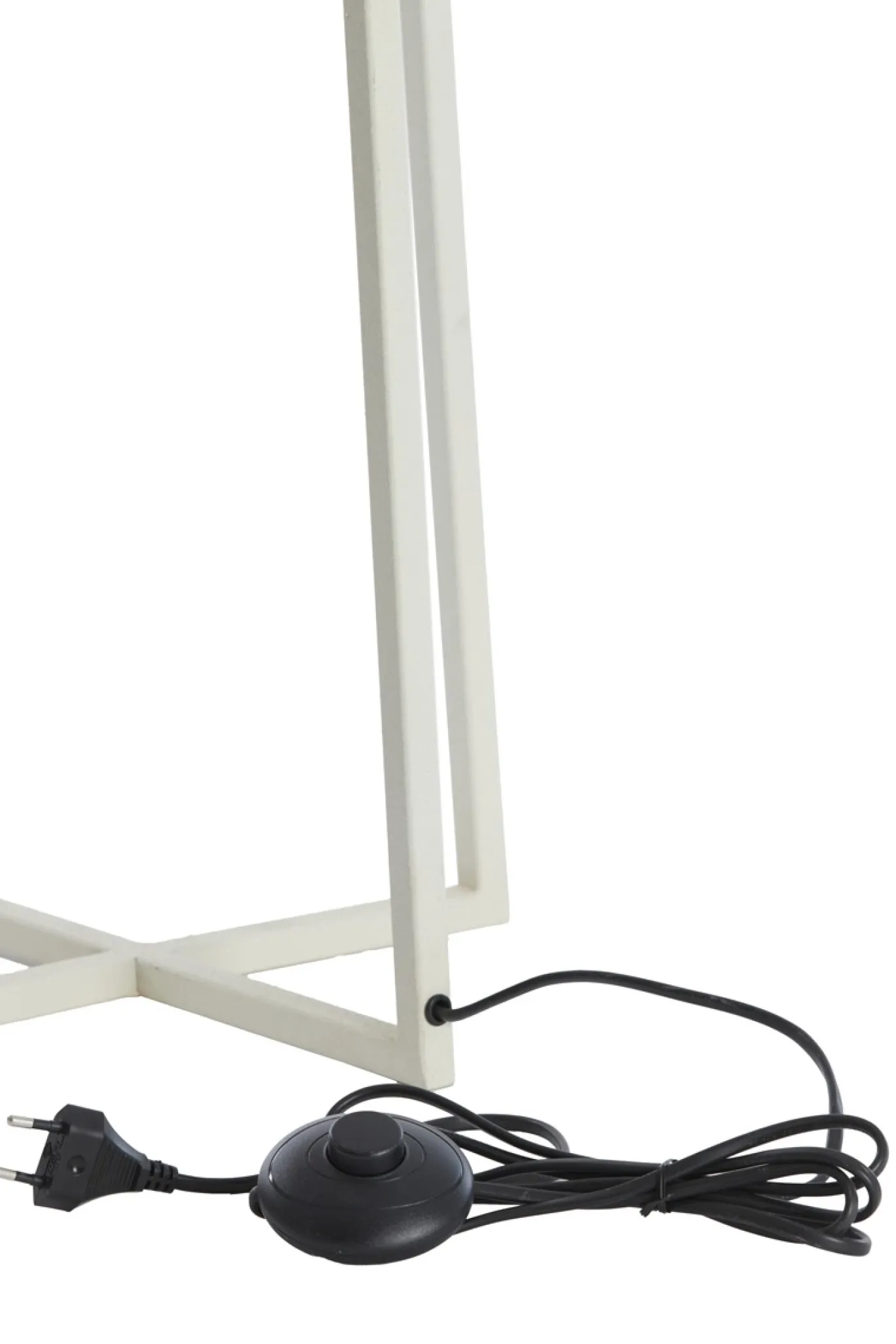 Light & Living Vloerlamp Miley Crème