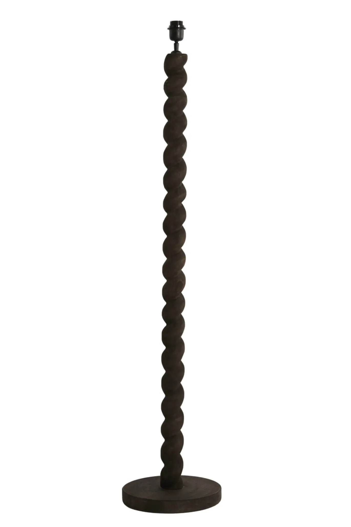 Light & Living Vloerlamp Nanno Donkerbruin