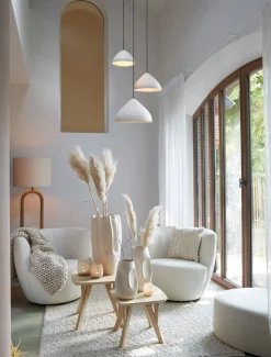 Light & Living Vloerlamp Paceco Mangohout