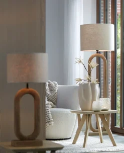Light & Living Vloerlamp Paceco Mangohout