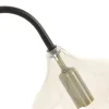 Light & Living Vloerlamp Rakel Mat Zwart/Smoke 160cm
