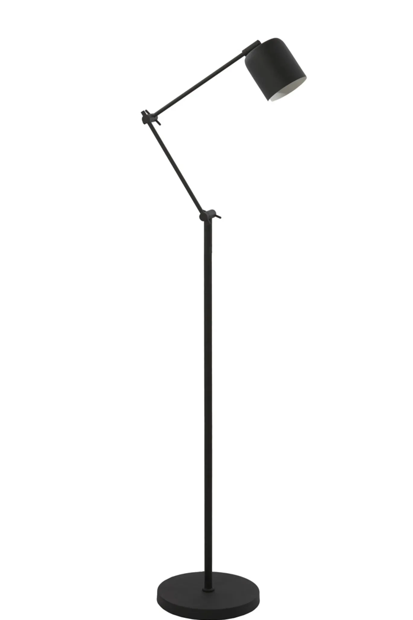 Light & Living Vloerlamp Rijeka Mat Zwart