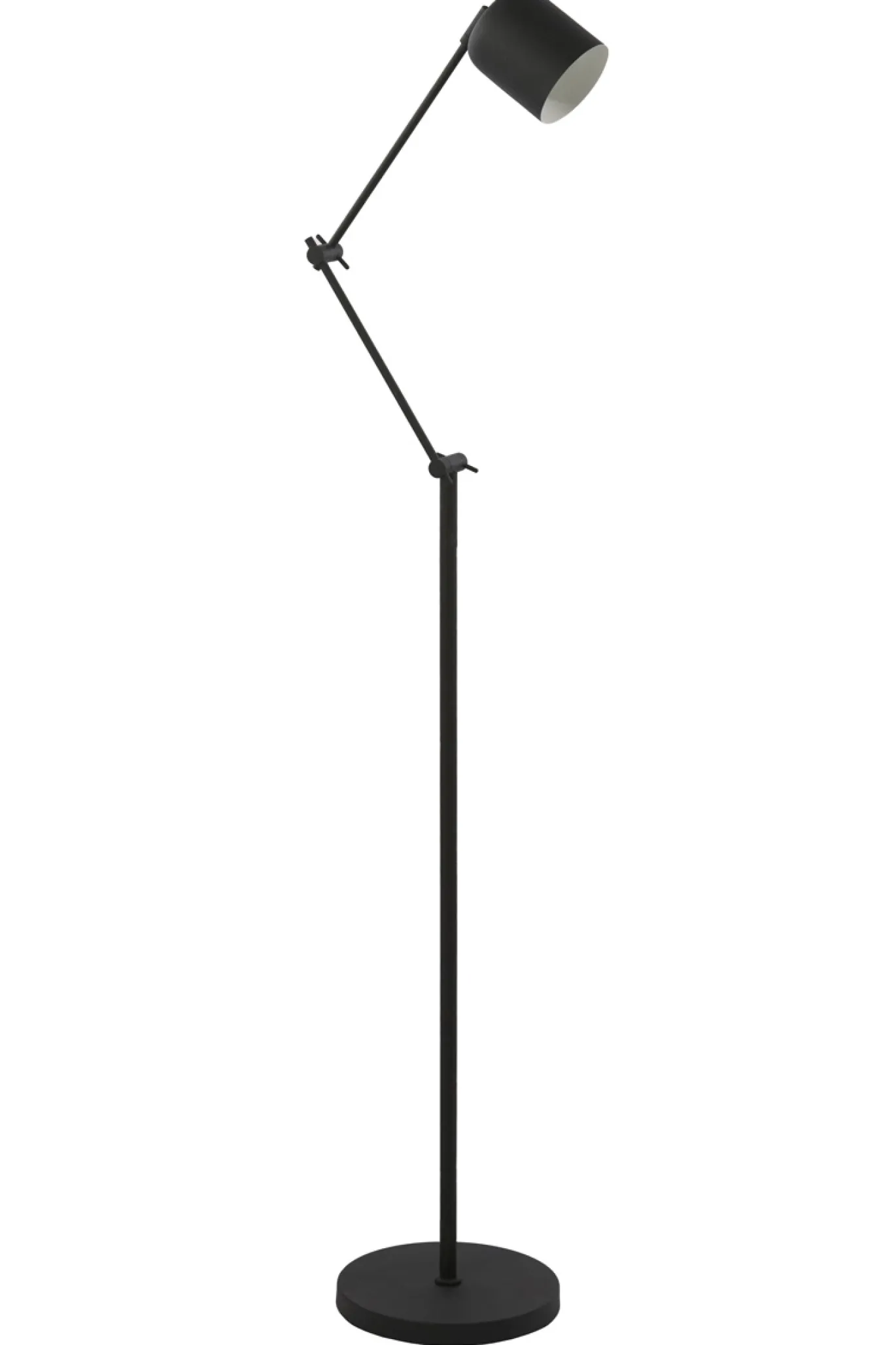 Light & Living Vloerlamp Rijeka Mat Zwart