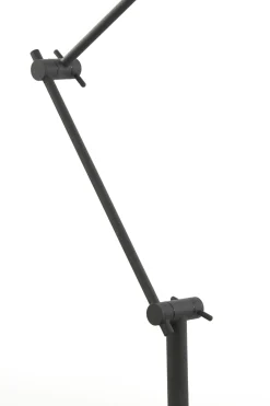 Light & Living Vloerlamp Rijeka Mat Zwart