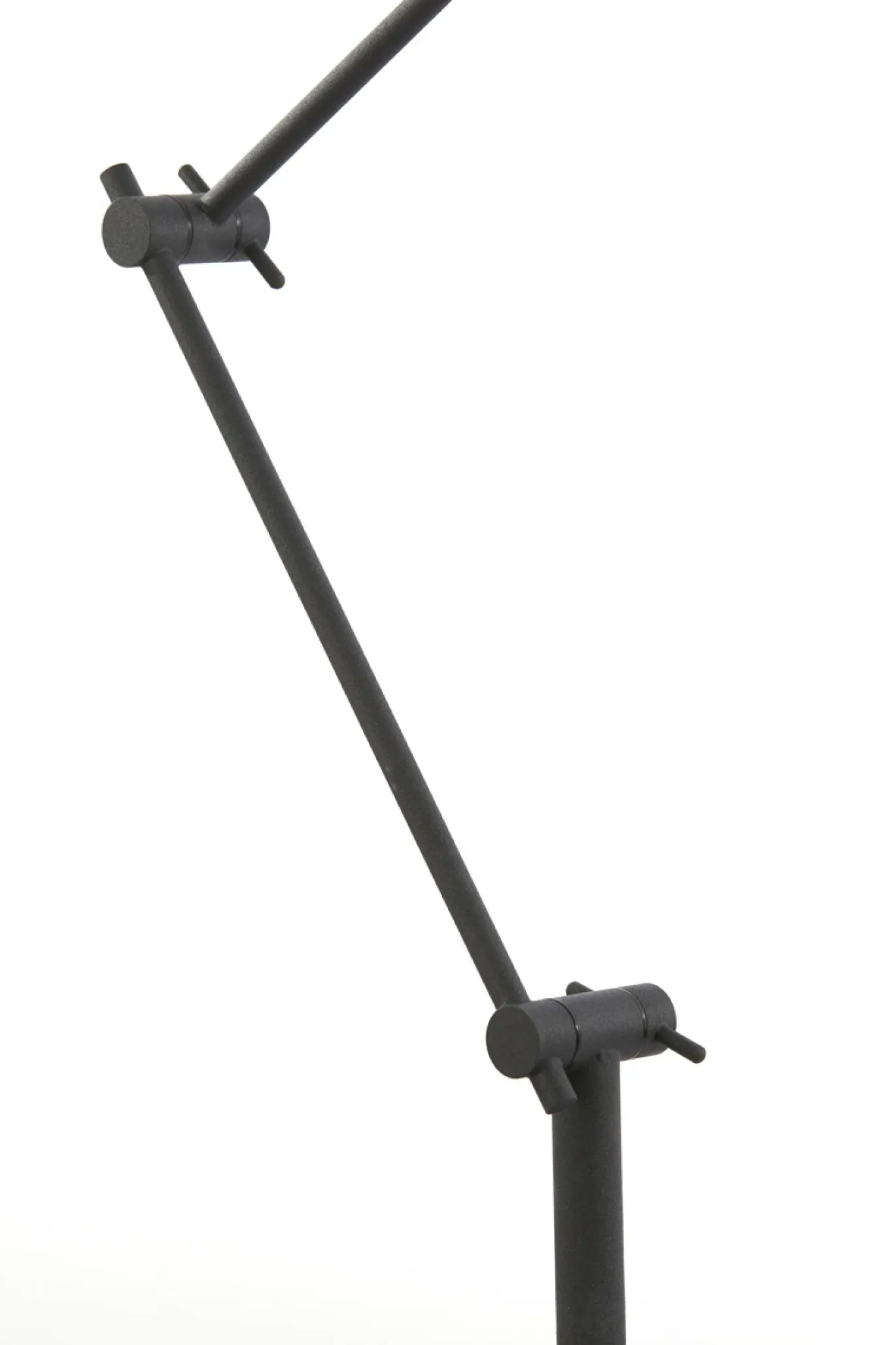 Light & Living Vloerlamp Rijeka Mat Zwart