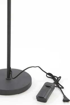 Light & Living Vloerlamp Rijeka Mat Zwart