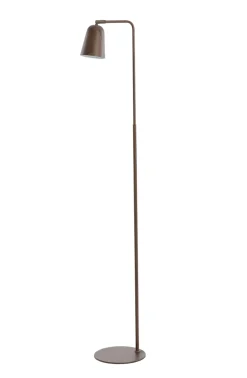 Light & Living Vloerlamp Salomo Donkerbruin