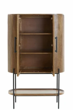 Light & Living Wandkast Dumosi Walnoot