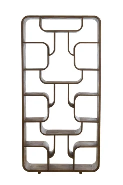 Light & Living Wandkast Labare Open Walnoot