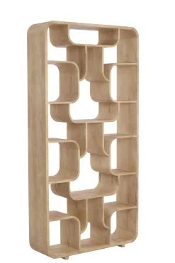 Light & Living Wandkast Labare Open Mat Naturel