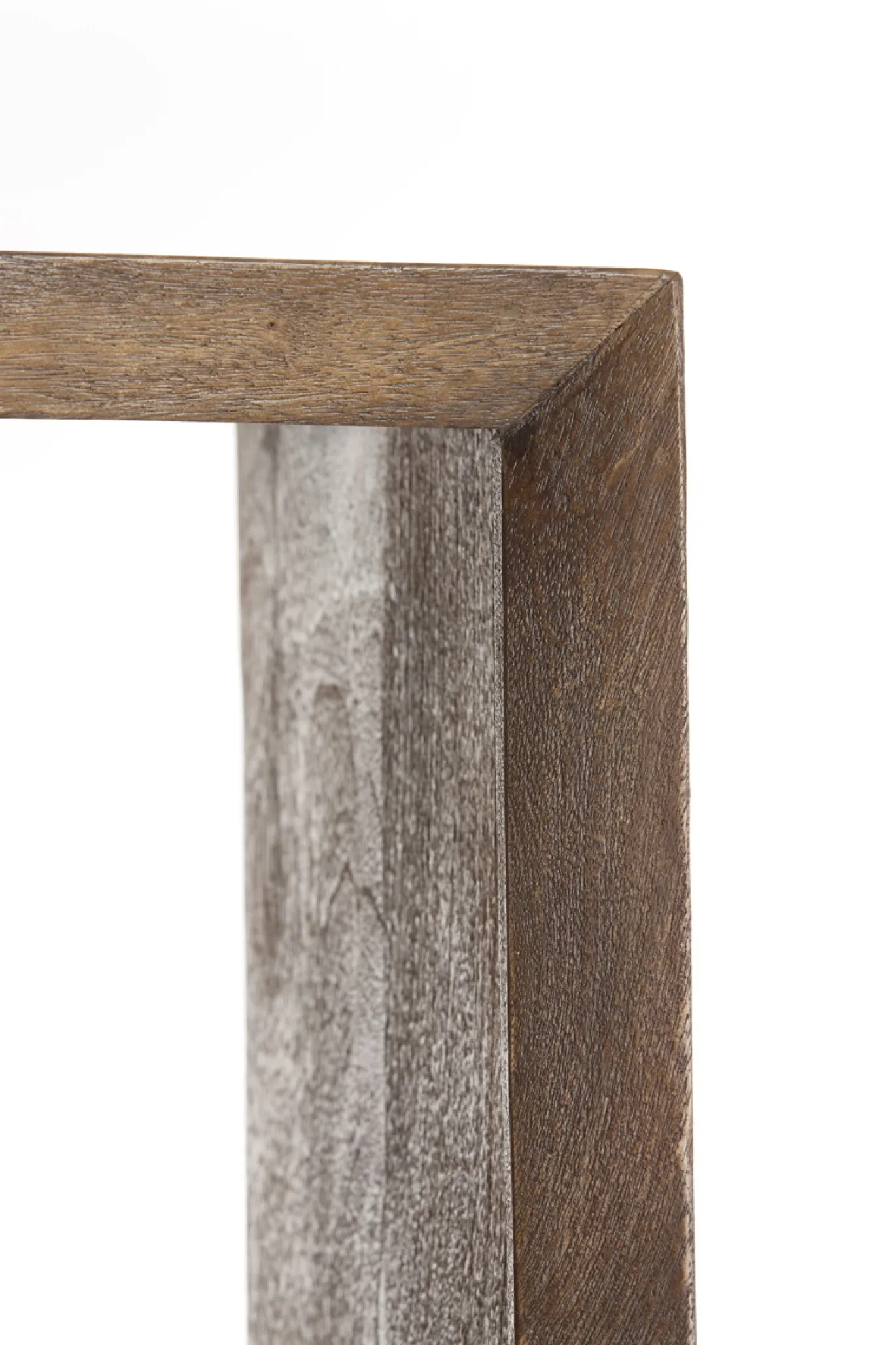 Light & Living Wandkast Sondrio Open Mangohout Mat Donkerbruin 95x190cm