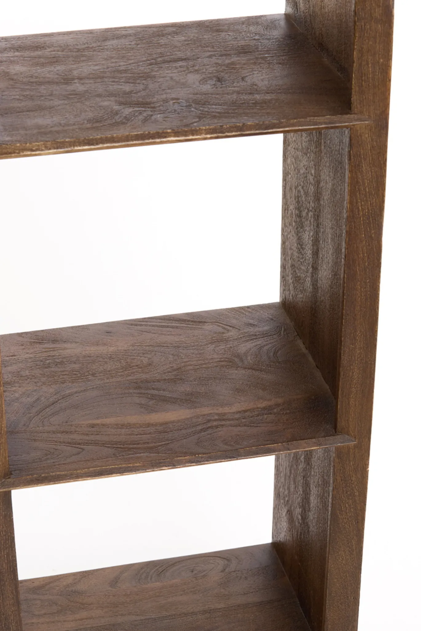Light & Living Wandkast Sondrio Open Mangohout Mat Donkerbruin 95x190cm