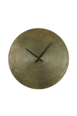 Light & Living Wandklok Cervino Antiek Brons Ø58cm