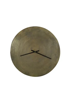 Light & Living Wandklok Licola Antiek Brons Ø59cm