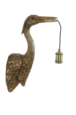 Light & Living Wandlamp Crane Antiek Brons 29x48cm
