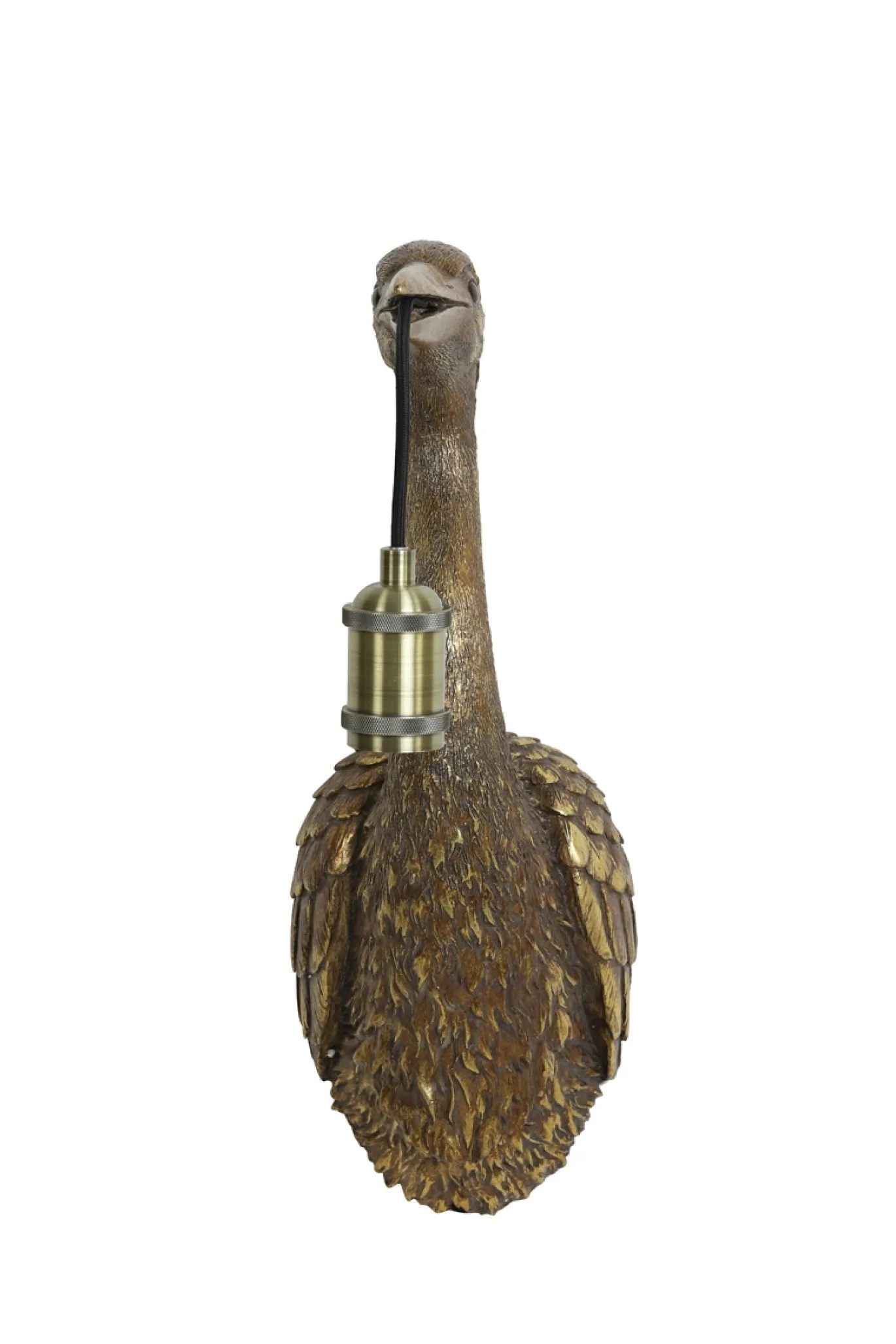 Light & Living Wandlamp Crane Antiek Brons 29x48cm