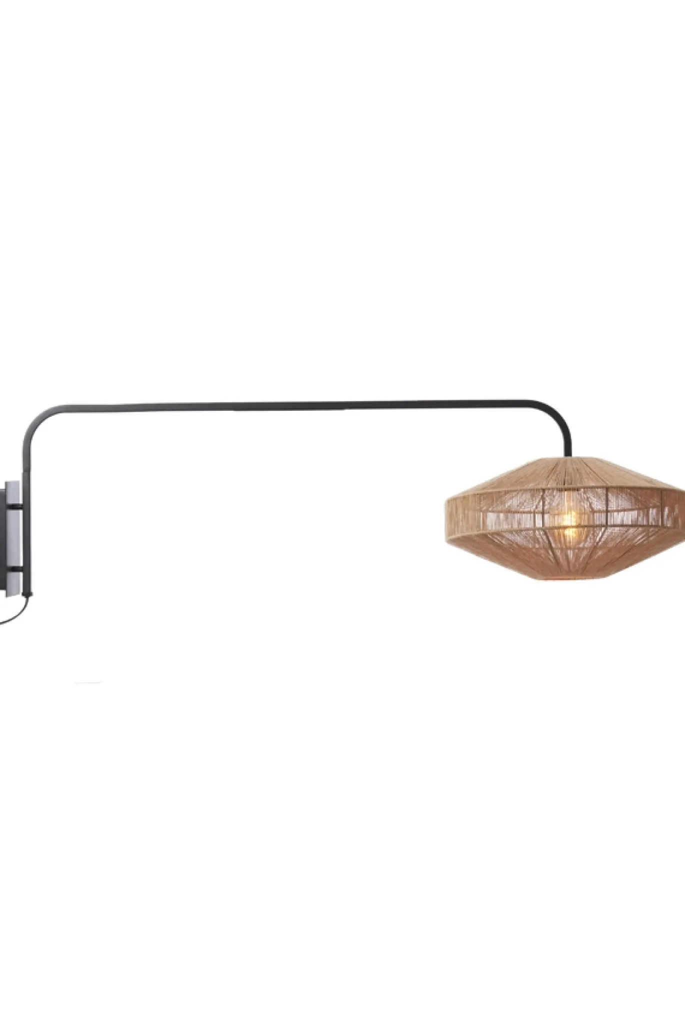 Light & Living Wandlamp Lyra Naturel Ø43x115cm